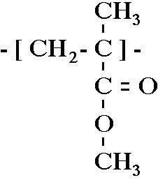 สูตรเคมีของพลาสติกอะคริลิคชนิดนี้คือ C5H8O2